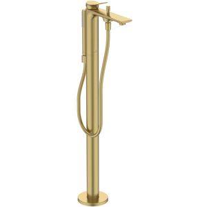 Badmengkraan vrijstaand (afbouwdeel) brushed gold Conca