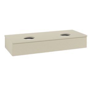 Wastafelonderkast Antao 1200x190x500mm S.Grey Matt Lacquer K13110HJ