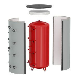 Isolatiemantel tbv boiler 500l 100mm wit