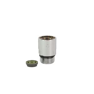 Waterdoseerventiel ProDos DWSA 2l/min. messing vernikkeld 1/2"bi.dr. x bu.dr. lang