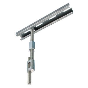 Montagerail 30x15x2000 verzinkt 2m VVE=10