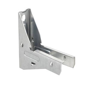 Wandconsole muurplaat 70mm sendzimir verzinkt