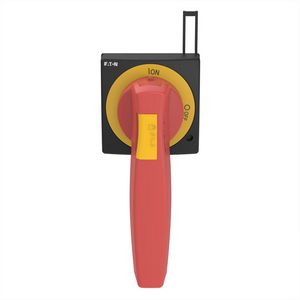 Draaigreep 6.5IN RH HANDLE 12MM RED/YELLOW