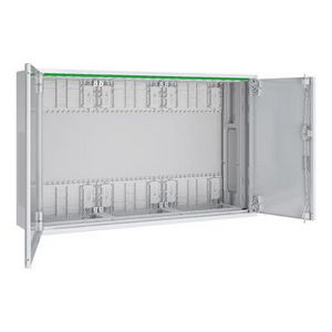 Metalen wandbehuizing B800xH500xD210mm IP44 klasse II d