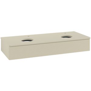 Wastafelonderkast Antao 1200x190x500mm S.Grey Matt Lacquer K13150HJ
