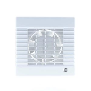 Badkamer-/ toiletventilator M1 100 wit