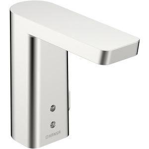 Stella elektr.wastafelmengkraan chroom sprong 105mm batterijvoeding flex.aansl.