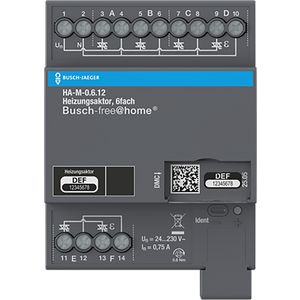 FaH verwarmingsaktor 230V 6-v DIN-rail