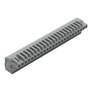 1-draads FE steker HA 2,5mm² grijs 232-124/026-000 VVE=10
