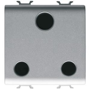 BRITISH STANDARD SOCKET-OUTLET 250V ac-2P+E 15A-2 GANG VVE=6