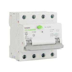 Aardlekautomaat 3P + N B16 30mA 6kA 72mm