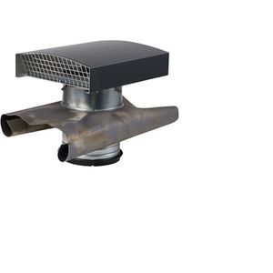 Dakdoorvoer Voor schuin dak aluminium kap DN 160