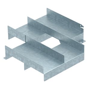 Scheidingselement X-aftakking in UZD350-2 300x300x61mm