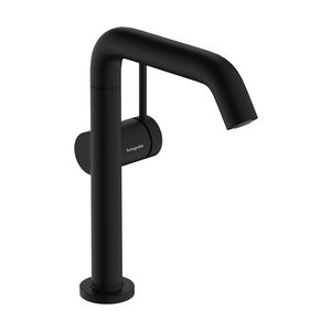 Tecturis S 1-hendel wastafelmengkraan 210 Fine draaib. uitloop CoolStart mat zwart incl. push-open plug