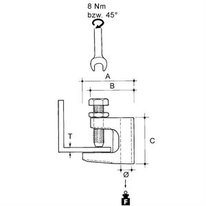 Balkklem VF TKE10