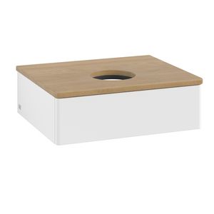 Wastafelonderkast Antao 600x190x500mm White Matt Lacquer L07011MT