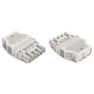 Male met trekontlastingsbeh. 5-polig 770-135 VVE=25