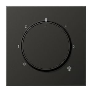 Thermostaatafdekking LS antraciet