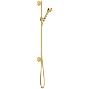 AXOR Archivio Doucheset 85 1 straalsoort EcoSmart met wandaansluiting Polished Gold Optic