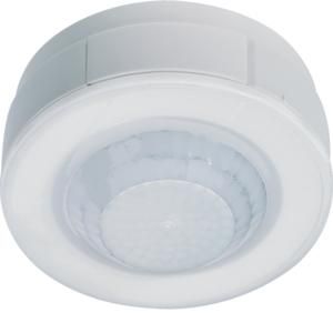 Bewegings- en aanwezigheidsmelder PIR 360° opb wit VVE=12