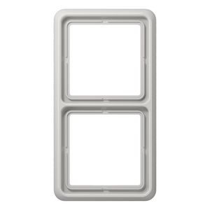 Afdekraam lichtgrijs 2-voudig CD500
