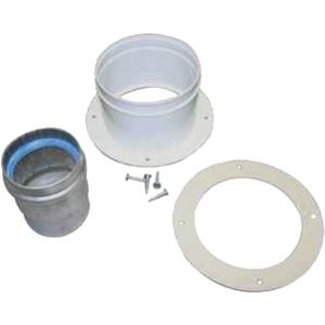 RGA-adapter concentrisch 60/100 met meetnippel