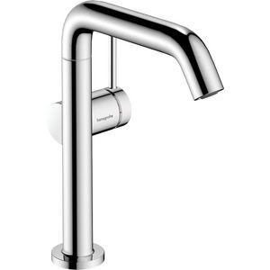 Tecturis S 1-hendel wastafelmengkraan 210 Fine draaib. uitloop CoolStart chroom incl. push-open plug
