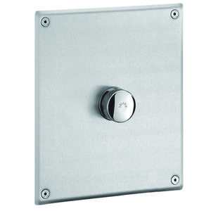 WC M3/4" inb. krn/plaat RVS 220x170 zelfsluitend 7 sec