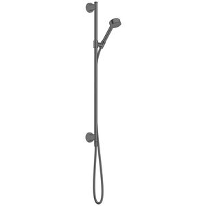 AXOR Archivio Doucheset 85 1 straalsoort EcoSmart met wandaansluiting Brushed Black Chrome