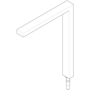 Uitloop 336x272x36mm chr 90110618804-00