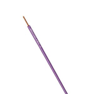 Rol a 100m. Montagesnoer H05V2-K 1X1 violet