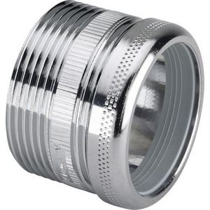 Overgangskoppeling 1.1/2" bt.dr. x 40mm knel verchroomd