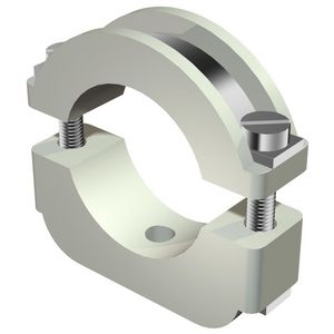 Zware-ISO-beugel 24-34mm Polystyreen lichtgrijs RAL7035 VVE=25