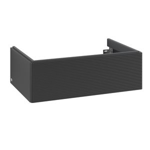 Wastafelonderkast Antao 788x256x496mm Black Matt Lacquer L01100PD