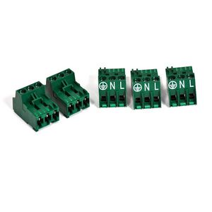 Afsluitklem 3-polig N/L groen 87144044080