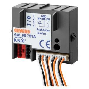 4 KANAAL CONTACTENINTERFACE-KNX