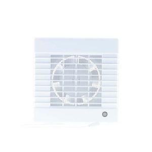 Badkamer-/ toiletventilator M1VT 100 wit