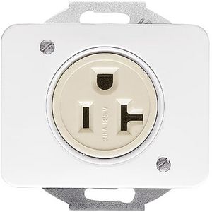 Wcd Centraalplaat Nema 20A/125V inb a-albast (3016 EUC-24G)