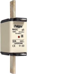 Mespatroon NH2C 32A 500V gG combimelder geis. Opgestelde