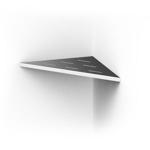 Planchet hoekmodel 300mm tbv integratie in voeg geborsteld RVS