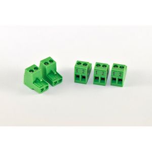 Afsluitklem 2-polig groen 87444040900