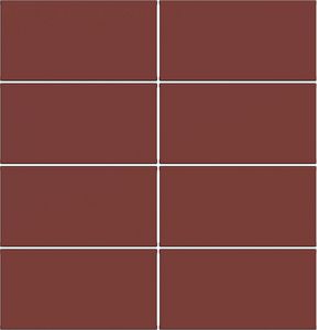 Afdekking KNX taster 8-voudig A.x/C.x carmin halfglanzend