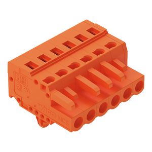 1-draads FE steker 2,5 mm² oranje 231-306/008-000 VVE=50