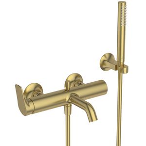 Bad/douchemengkraan pack 304x220x130mm brushed gold 12l/min La Dolce Vita