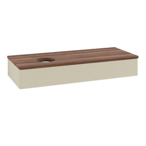 Wastafelonderkast Antao 1200x190x500mm S.Grey Matt Lacquer L11112HJ