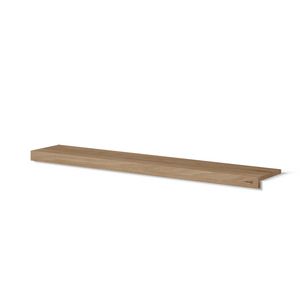 Wooden Cover / planchetplank 1000x250x40mm inkortbaar eiken old grey