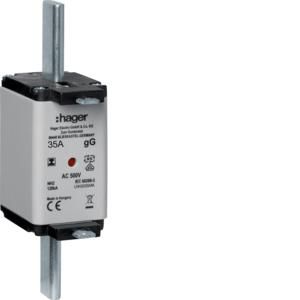 Mespatroon NH2C 35A 500V gG combimelder geisoleerd VVE=3