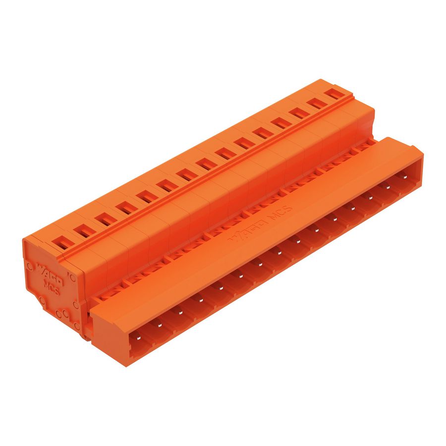 1-draads male steker 2,5mm² oranje 231-645/018-000 VVE=25