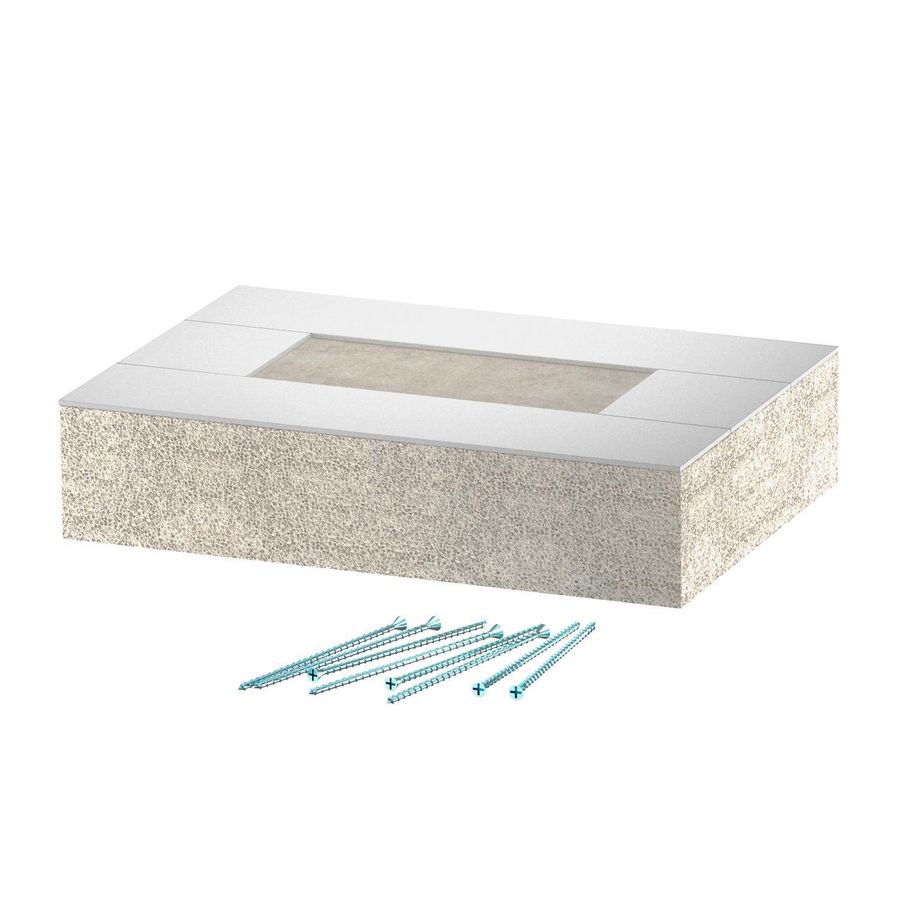 Eindstuk voor BSKH09-K0511 50x110 glasvezel grijs
