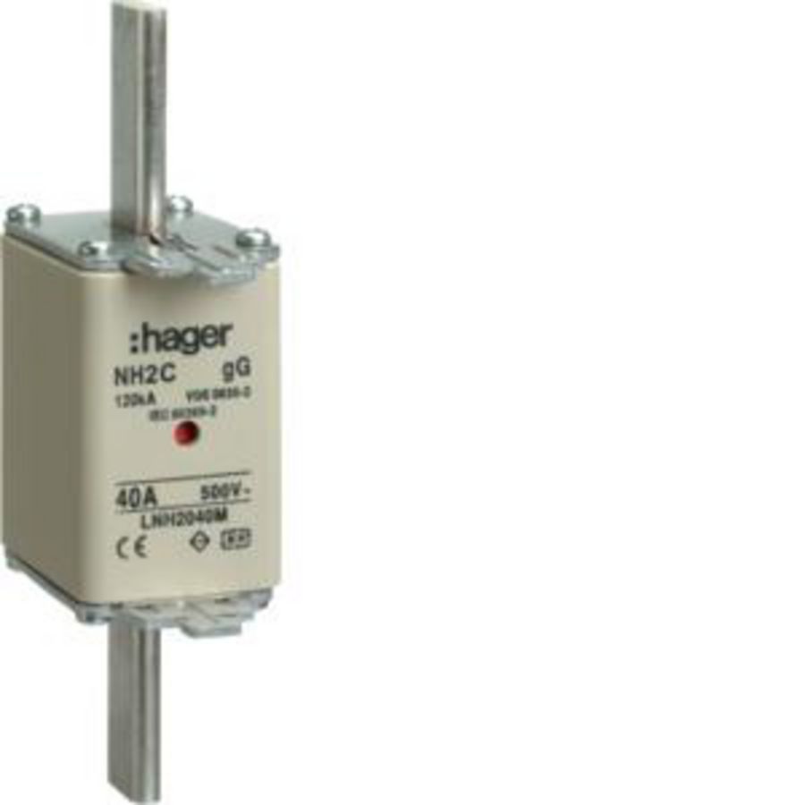 Mespatroon NH2C 40A 500V gG combimelder VVE=3